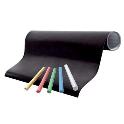 Rouleau ardoise adhésif noir 0.45 x 2 m