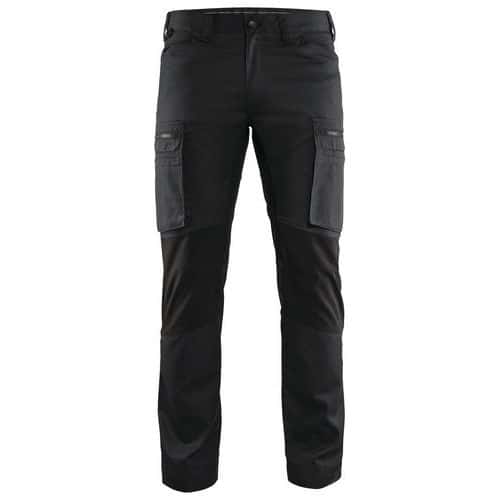 Pantalon services stretch noir