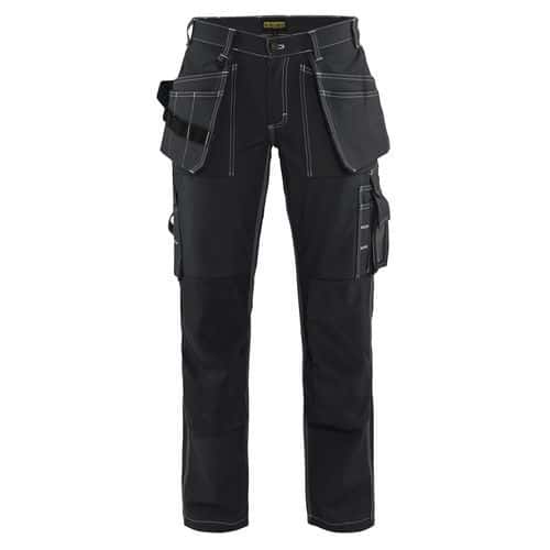 Pantalon artisan femme noir