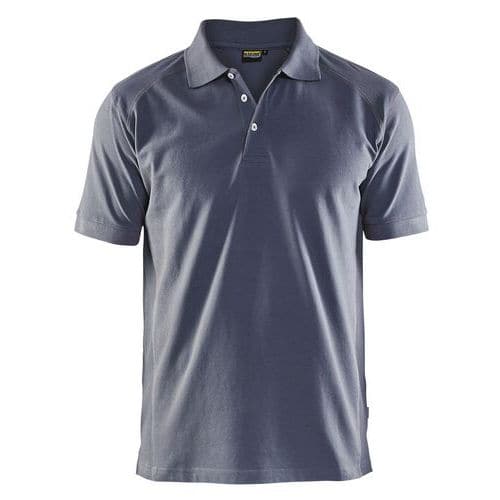 Polo piqué gris