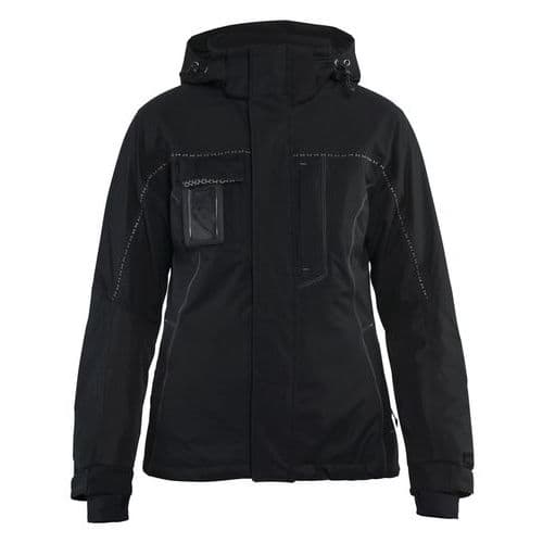 Veste hiver femme noire matériau respirant