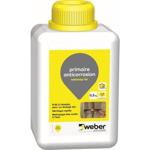 Primaire anti-corrosion des armatures - Weber