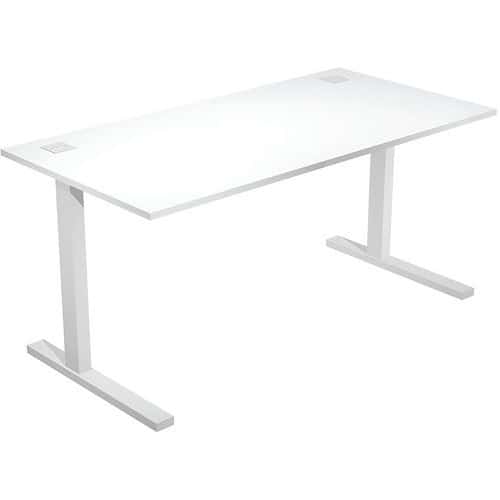 Bureau droit Visual sans voile de fond - 160 cm - Artarredi