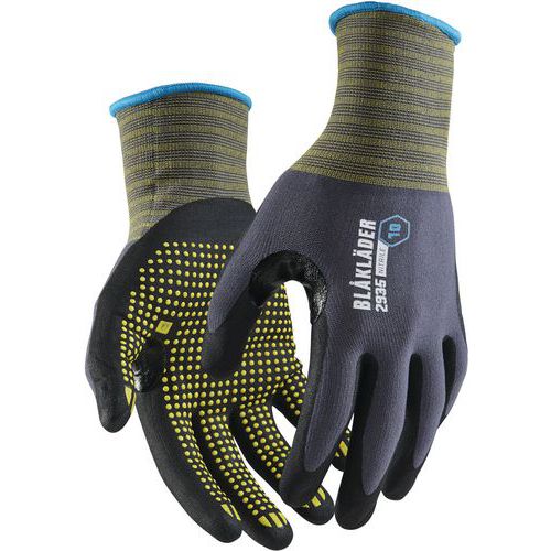 Gants de travail nitrile avec adhérence par points - Blåkläder