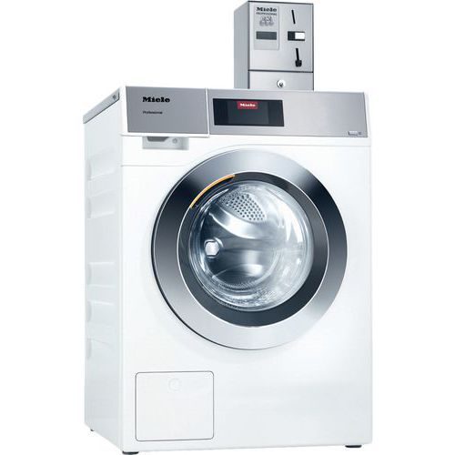 Lave-Linge à gravité MIELE blanc+ monnayeur+ 50 jetons PWM 907 DV LW