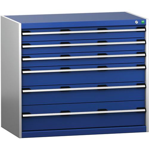 Armoire à Tiroirs SL-1069-6.4 avec 6 Tiroirs pour charge lourde - BOTT