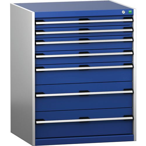 Armoire à Tiroirs SL-8710-7.4 avec 7 Tiroirs pour charge lourde - BOTT