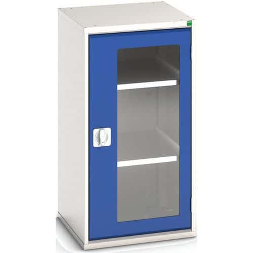 Armoire Verso Portes Transparentes Avec 2 Tablettes 525x550x1000_Bott