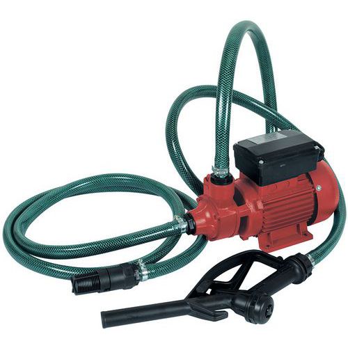 Pompe à gasoil 230V/300W avec pistolet de distribution - AG90300