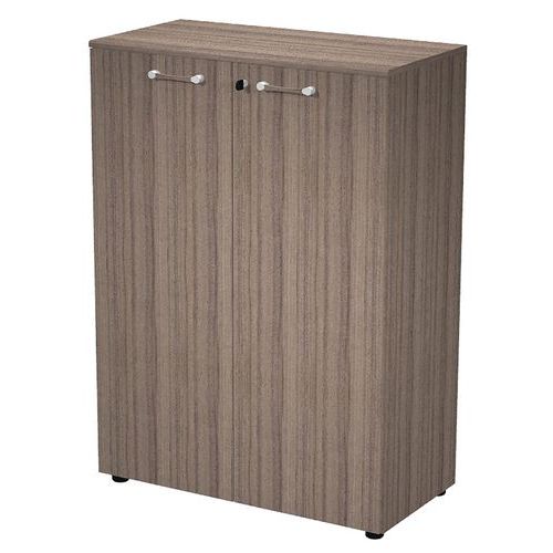 Armoire Basse 2 Portes Battantes Guido hauteur 126 cm Artarredi