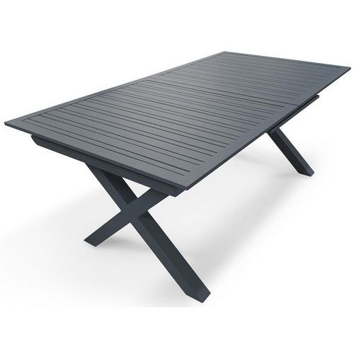 Table de jardin Floride avec rallonge 180/240x100cm - DCB GARDEN