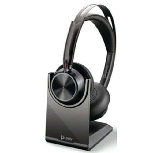 Casque sans fil avec socle PC Voyager Focus 2 UC - USB C - Poly