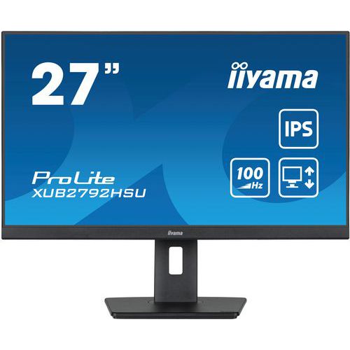 Ecran PC avec support reglable en hateur - Iiyama