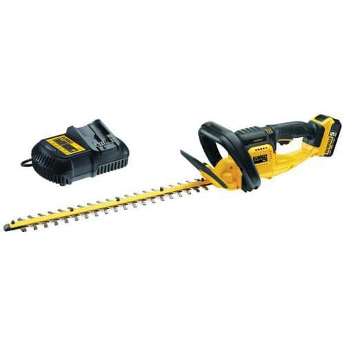 Taille-haies XR 18V 5Ah Li-Ion 55cm 19cm - 1 batterie - DEWALT