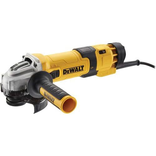 Meuleuse 1500W 125mm - vitesse variable - interrupteur glissière  - DEWALT