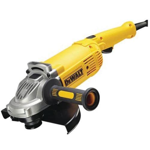 Meuleuse 2200W 230mm - interrupteur palette - coffret - DEWALT