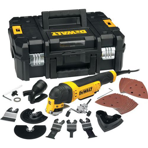 Multi-Cutter 300W - 32 accessoires - coffret TSTAK - DEWALT