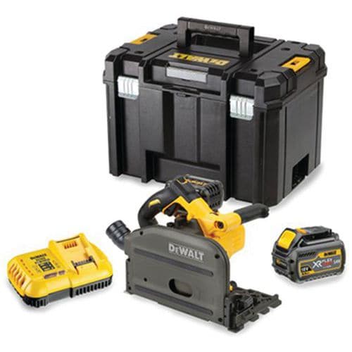 Scie plongeante XR FLEXVOLT 54V 2Ah Li-Ion Brushless - 2 batteries - DEWALT