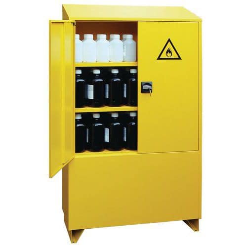 Armoire de sécurité pour produits inflammables 100 et 200 L - Avec extincteur intégré - Trionyx