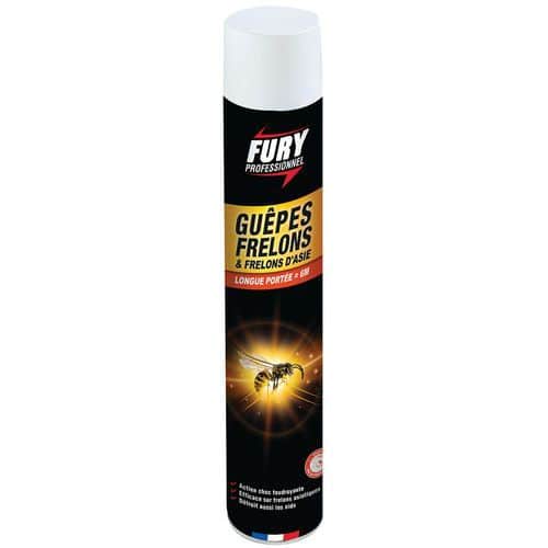 Fury frelons & guêpes 500ml - Lot de 6 aérosols