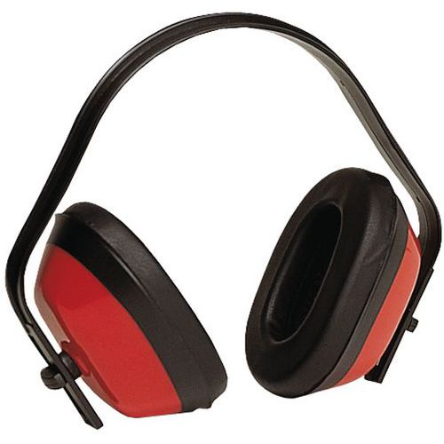 Casque anti-bruit rouge - Coverguard