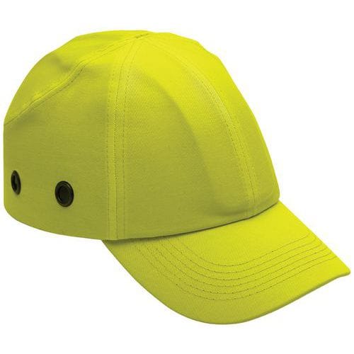 Casquette anti-heurt Hi-Viz jaune - Coverguard