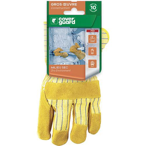 Gants docker croûte vachette - Coverguard