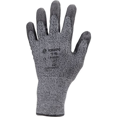 Gants Eurocut 1CRAG anti-coupure gris - Coverguard