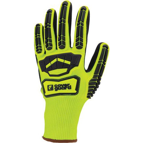 Gants Eurocut IMPACT 100 jaune - Coverguard