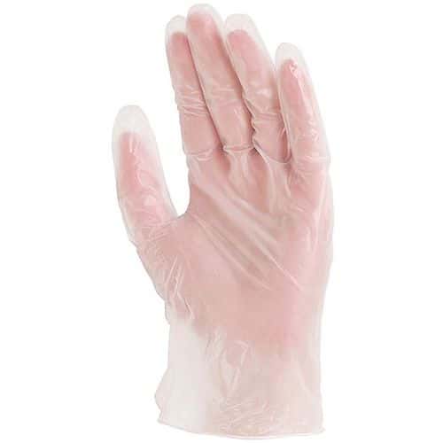 Gants EURO-ONE 5710 vinyle poudré AQL 1.5 - Lot de 100 - Coverguard