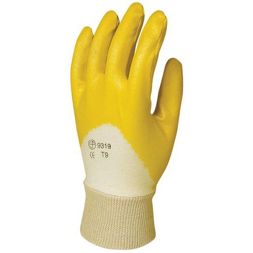 Gants Eurostrong 9320 coton 3/4 nitrile standard - Coverguard