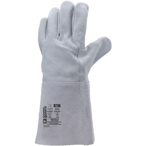 Gants Euroweld 140 TIG croute bovin 15 cm - Coverguard