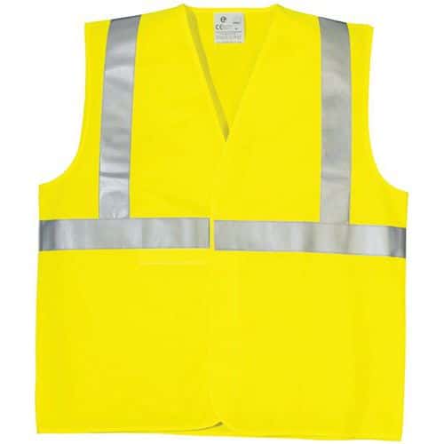 Gilet ECO hi-viz bande et baudrier - Classe 2 - Coverguard