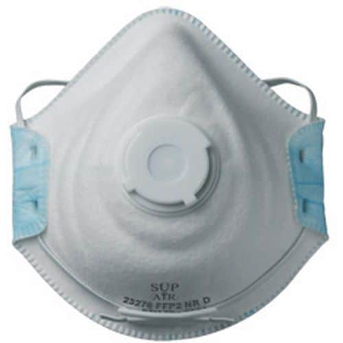 Masque FFP2 NR D SL coque valve - 10 pièces - Coverguard