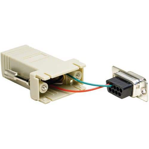 Adaptateur DB9F / RJ45