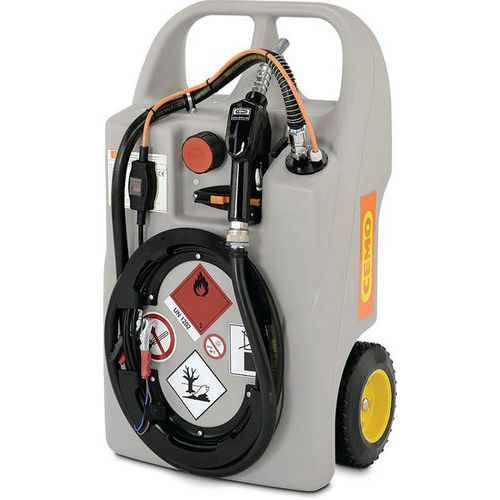 Caddie ravitailleur gasoil 60 L à pistolet automatique - Cemo