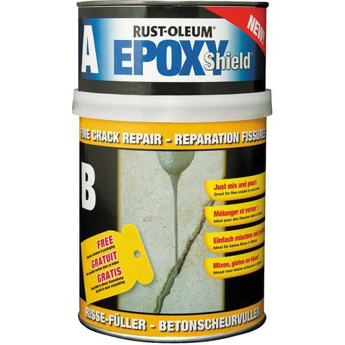 Mortiers de réparation pour fines fissures EpoxyShield® - Rust Oleum