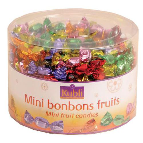 Mini bonbon d'accueil tubo fruits tubo 1,4kg