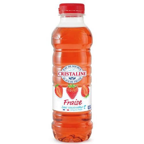 Cristaline fraise pack de 6 - Cristaline