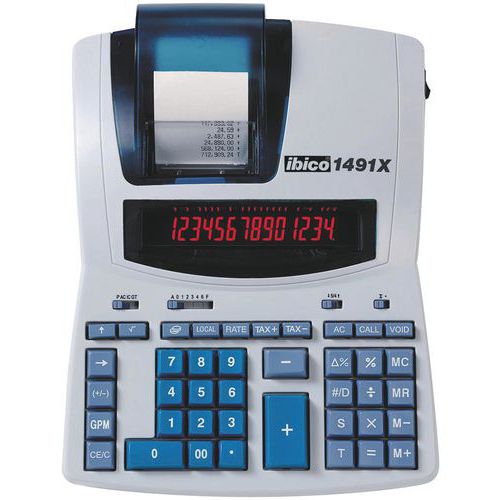 Calculatrice imprimante professionnelle Ibico 1491X