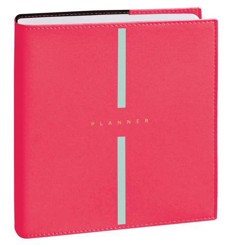 Agenda journalier 2025 16 mois Billy Plan Day - 16x16 cm - Quo Vadis