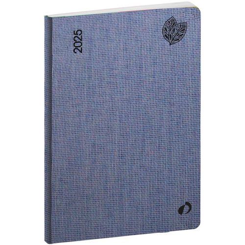 Agenda semainier 2025 13mois Toile pure Affaires - 10x15cm - Quo Vadis