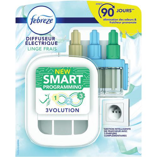 Diffuseur de parfum électrique Smart Linge frais - Febreze