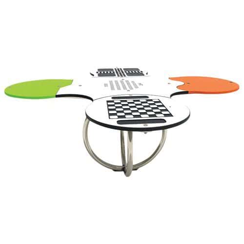 Table de jeux inclusive sans assise