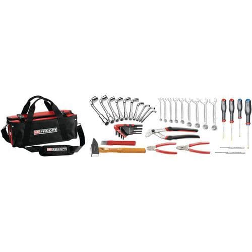 Sac a outils special maintenance industrielle 39 pieces - Facom