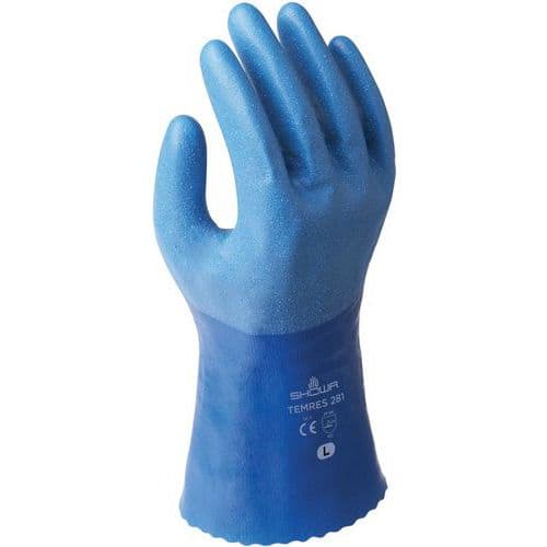 Gants waterproof respirants 281 - Enduction polyuréthane _Showa