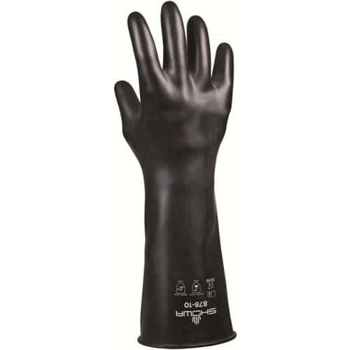 Gants de protection chimique 878 - Enduction Butyle / Showa