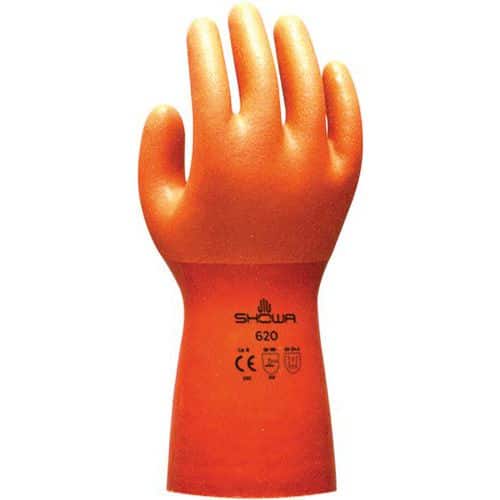 Gants de protection chimique 620 - Enduction PVC _Showa