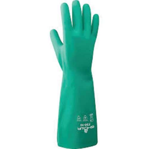 Gants de protection chimique 730 vert - Contact alimentaire _Showa