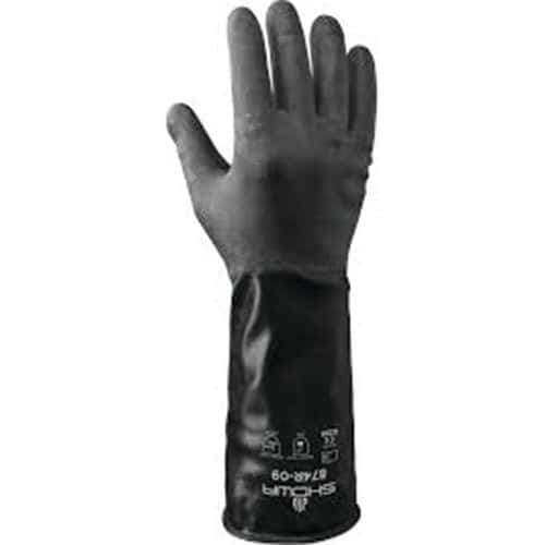 Gants de protection chimique 874R - Enduction Butyle/Finition rugueuse